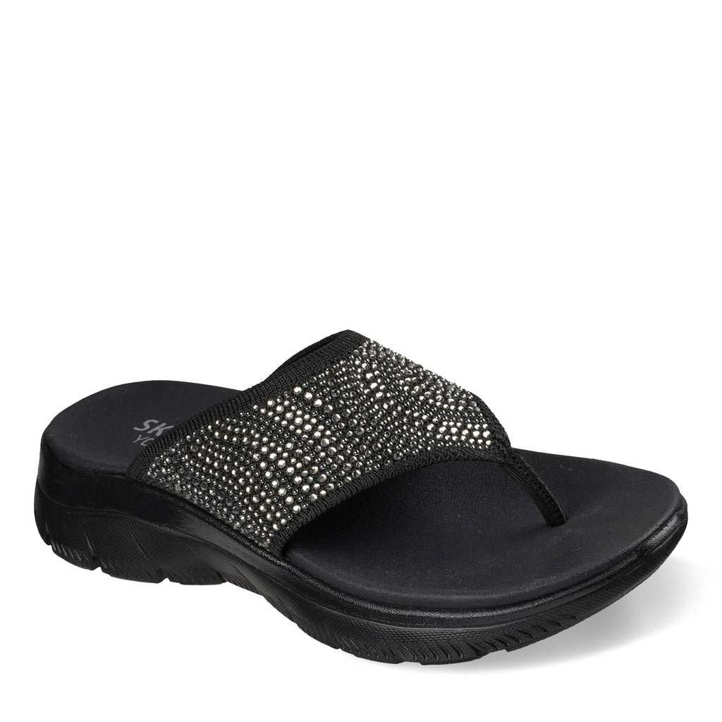 Women's Skechers Summits - Unmatched Glow Sandal BLACK 163582-BBK