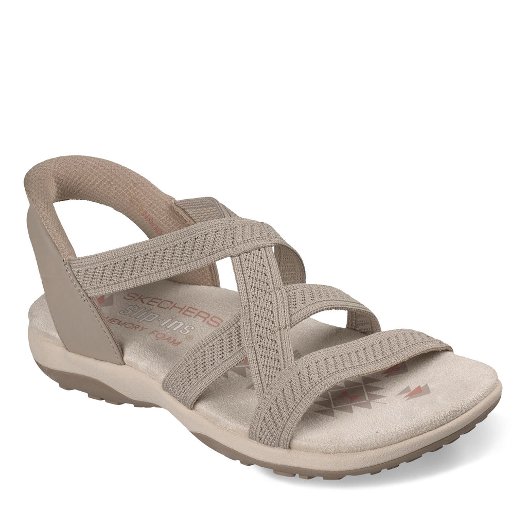 Women's Skechers Slip-ins: Reggae Slim Sandal TAUPE 164038-TPE