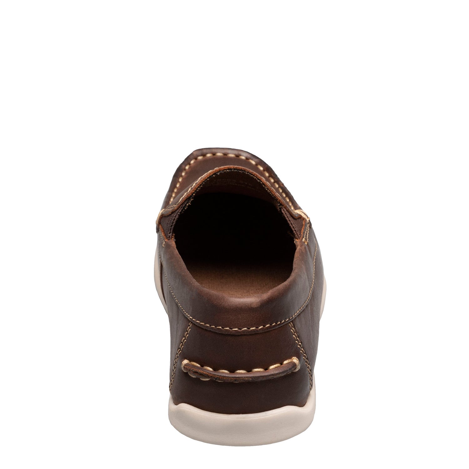 Peltz Shoes  Boy's Florsheim Jasper Venetian Loafer JR- Little Kid & Big Kid Brown Crazy Horse 16564-215