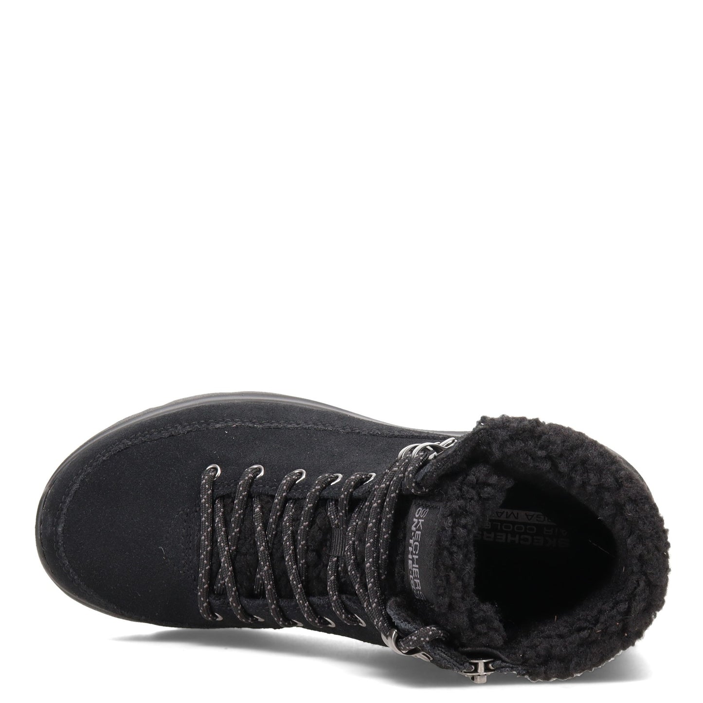 Peltz Shoes  Women's Skechers On the GO Glacial Woodlands Boot BLACK 16677-BBK