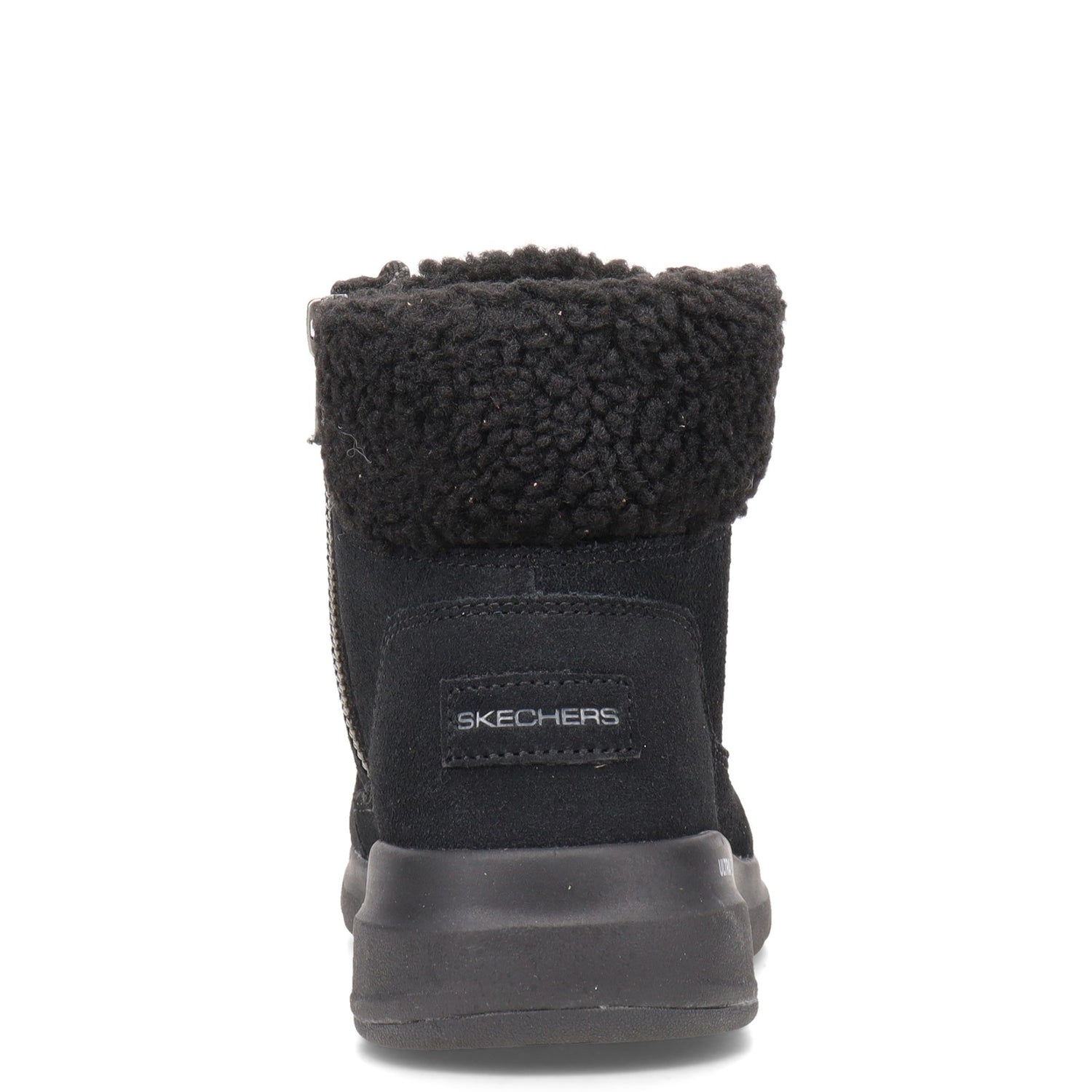 Peltz Shoes  Women's Skechers On the GO Glacial Woodlands Boot BLACK 16677-BBK