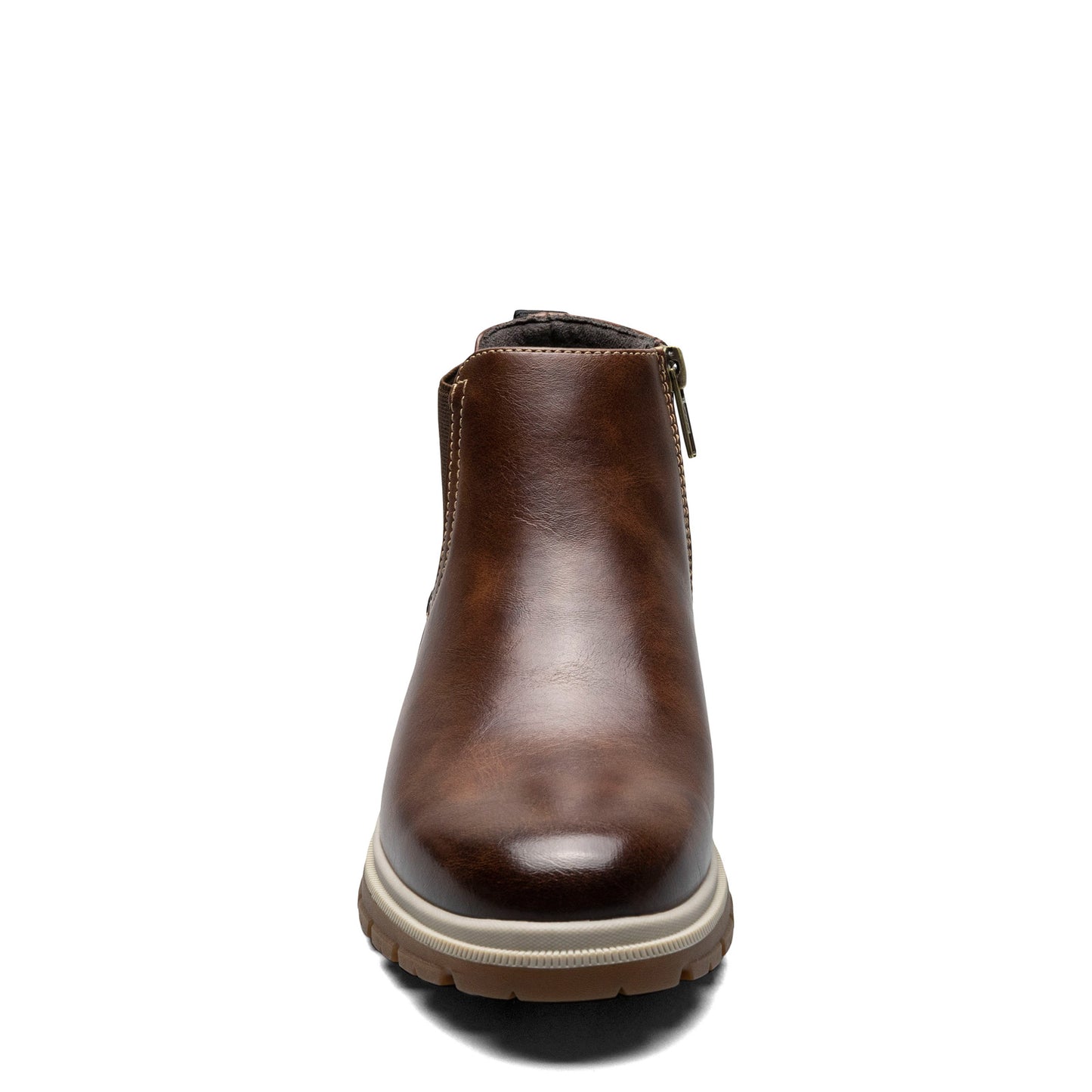 Peltz Shoes  Boy's Florsheim Lookout JR Plain Toe Gore Boot– Little Kid & Big Kid Chestnut 16689-205