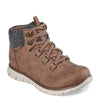 Peltz Shoes  Women's Skechers Synergy - Cold Daze Boot Taupe 167200-TPE