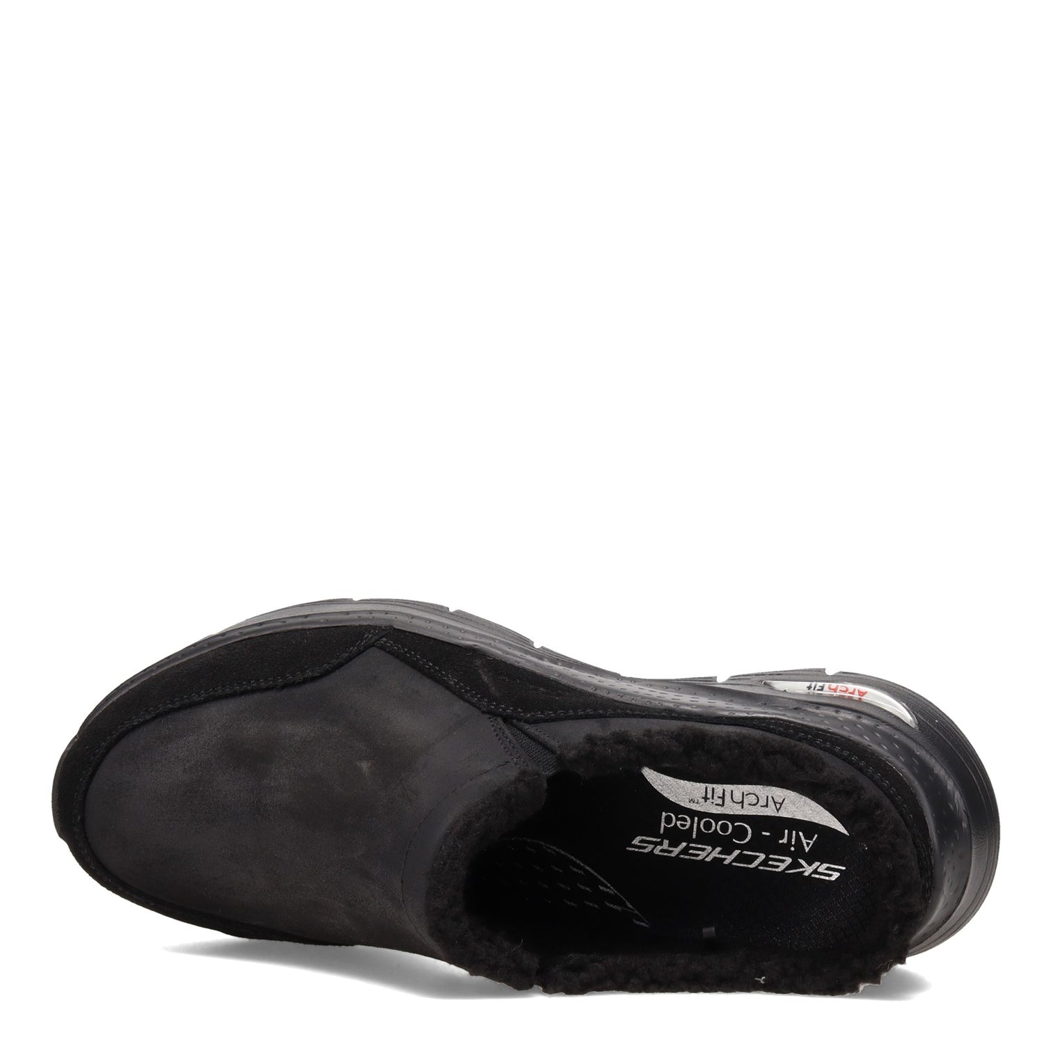 Peltz Shoes  Women's Skechers Arch Fit - Quick Escape Clog BLACK 167202-BBK