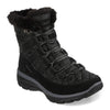 Peltz Shoes  Women's Skechers Relaxed Fit: Easy Going - Moro Street Boot Black 167204-BLK