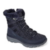 Peltz Shoes  Women's Skechers Relaxed Fit: Easy Going - Moro Street Boot Navy 167204-NVY