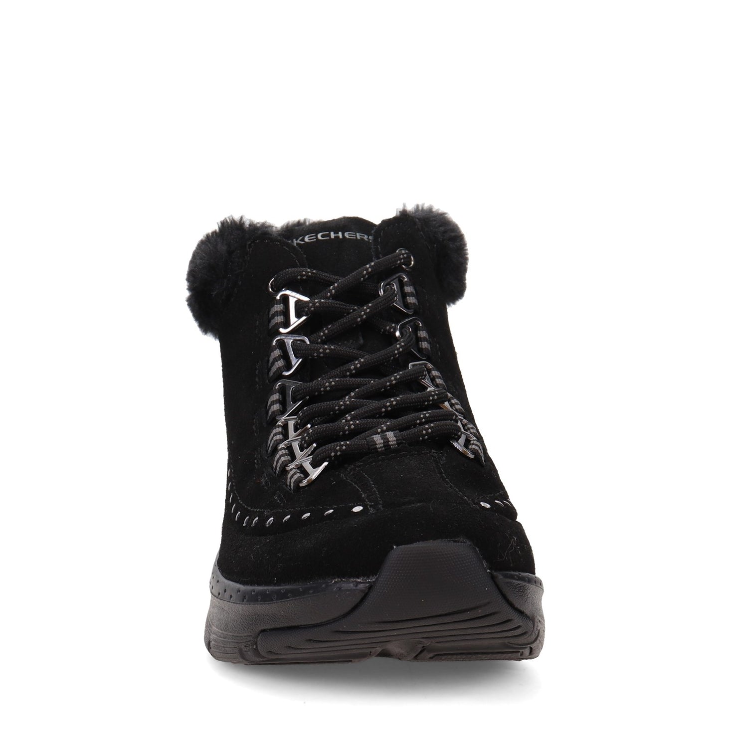Peltz Shoes  Women's Skechers Arch Fit - Goodnight Boot Black 167325-BBK