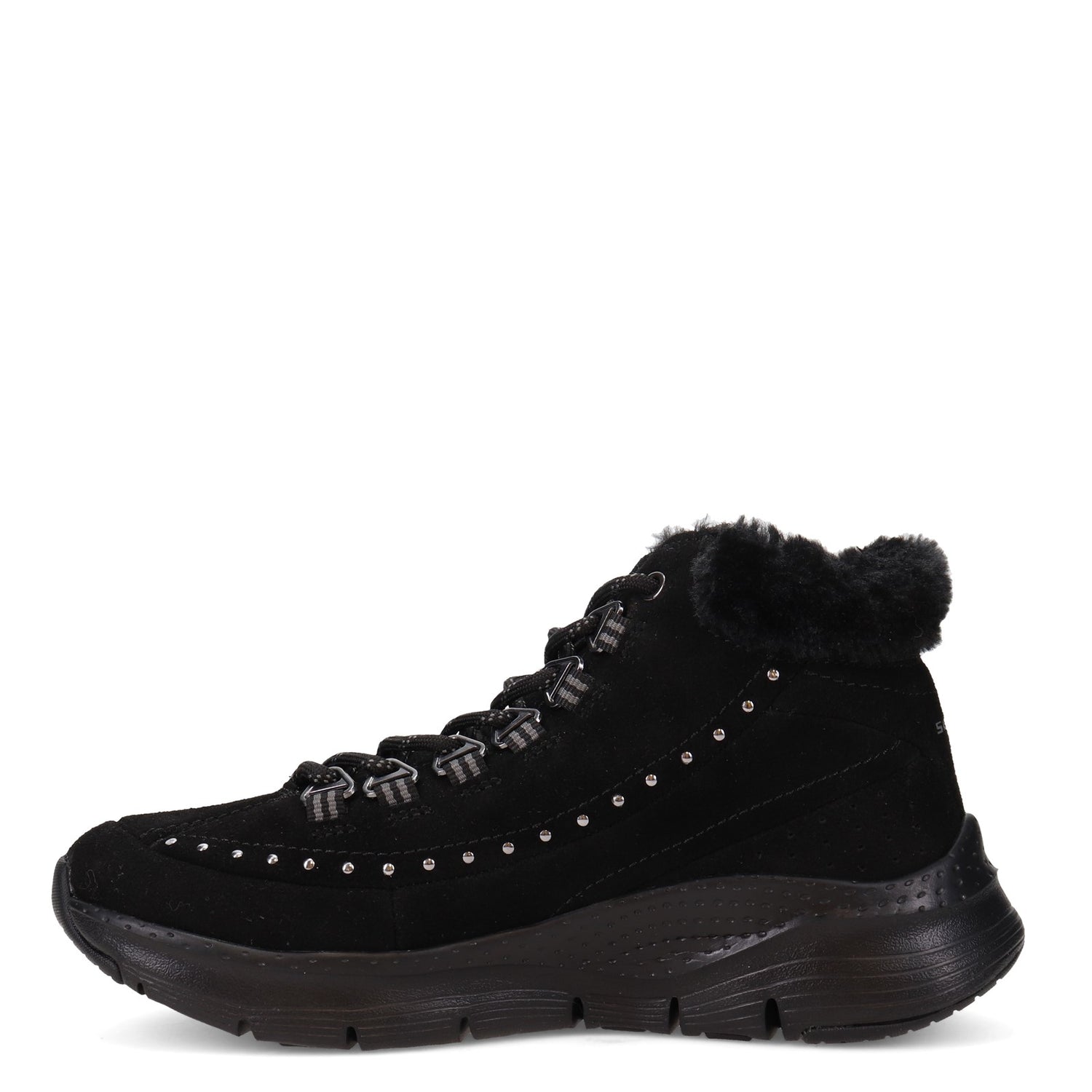 Peltz Shoes  Women's Skechers Arch Fit - Goodnight Boot Black 167325-BBK