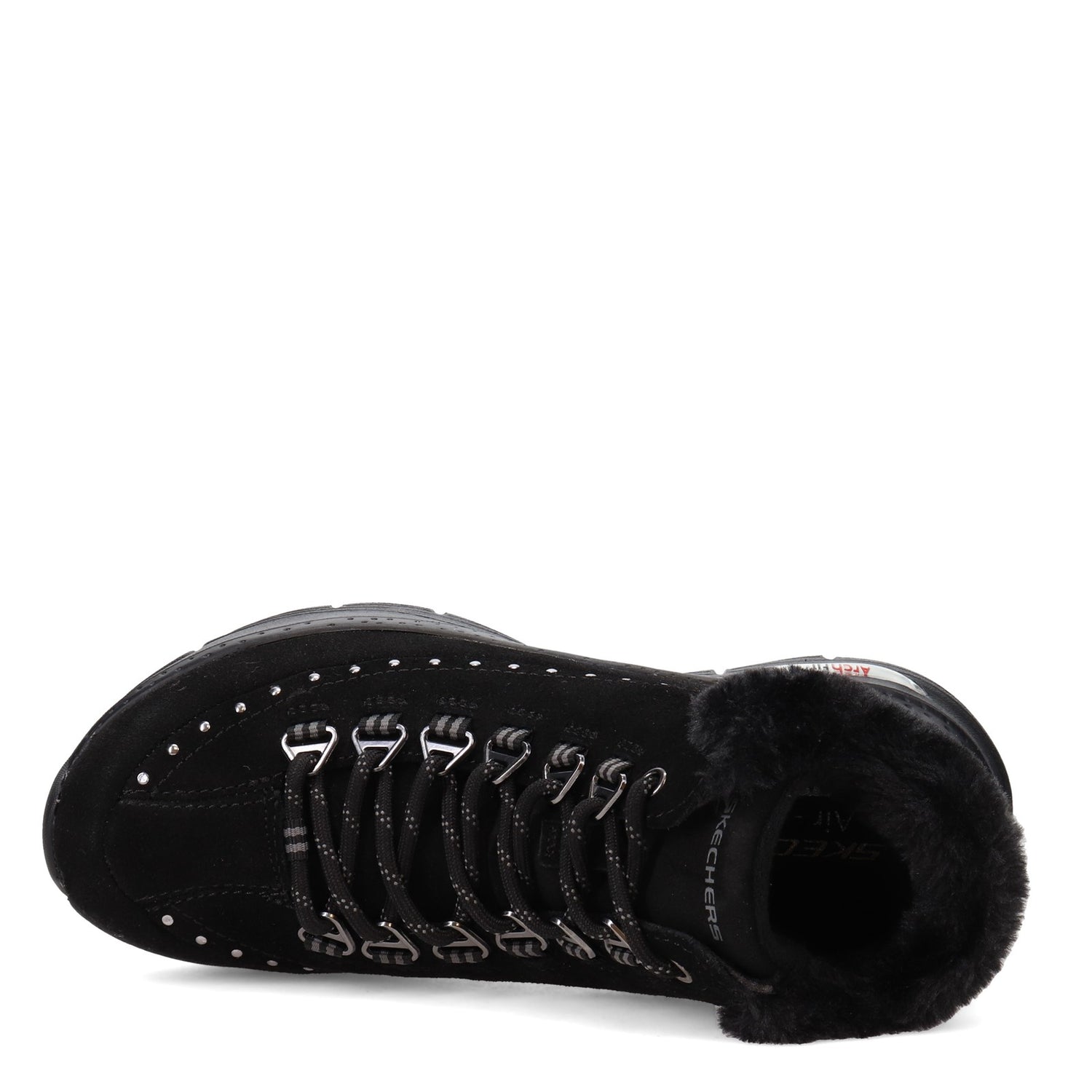 Peltz Shoes  Women's Skechers Arch Fit - Goodnight Boot Black 167325-BBK