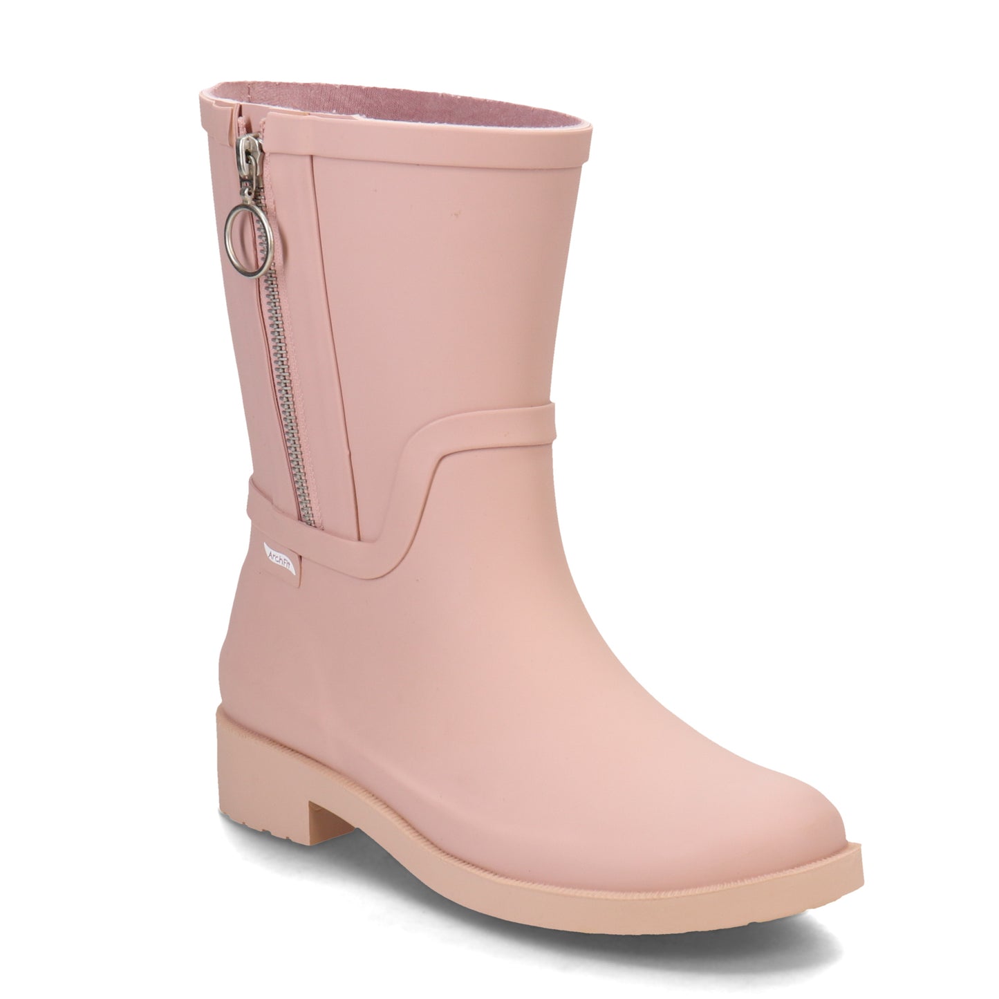 Peltz Shoes  Women's Skechers Arch Fit Rain Boot Blush 167380-BLSH