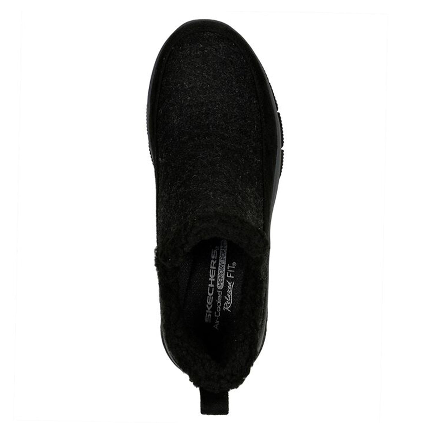 Peltz Shoes  Women's Skechers Relaxed Fit: Easy Going - Winter Kiss Boot BLACK 167400-BBK