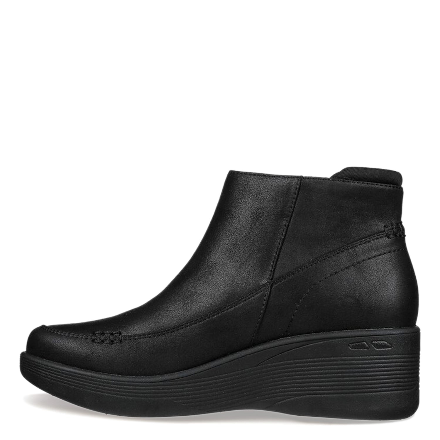 Peltz Shoes  Women's Skechers Pier-Lite - Natural Charm Boot BLACK 167578-BBK