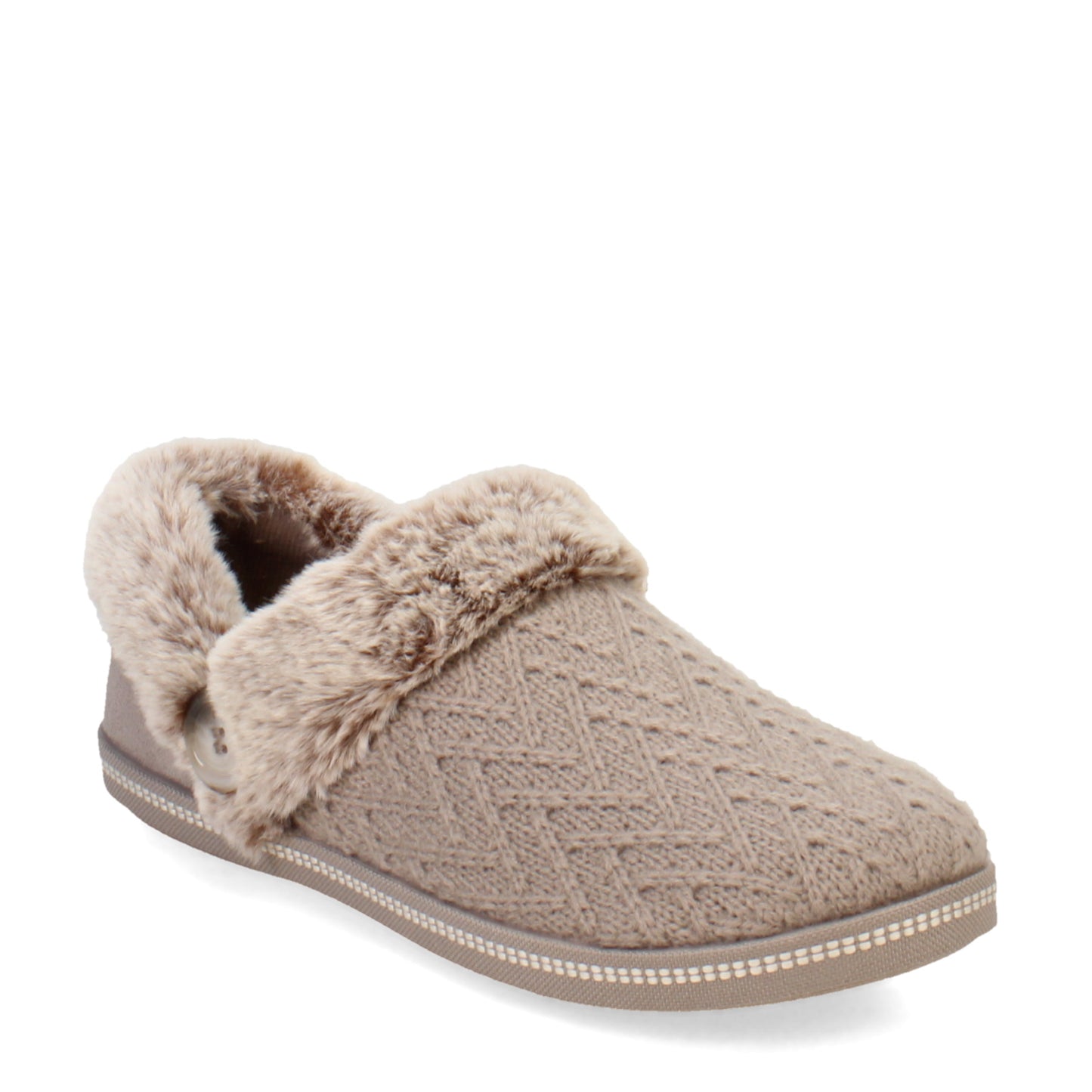 Peltz Shoes  Women’s Skechers Cozy Campfire - Girls Night In Slipper Taupe 167684-TPE