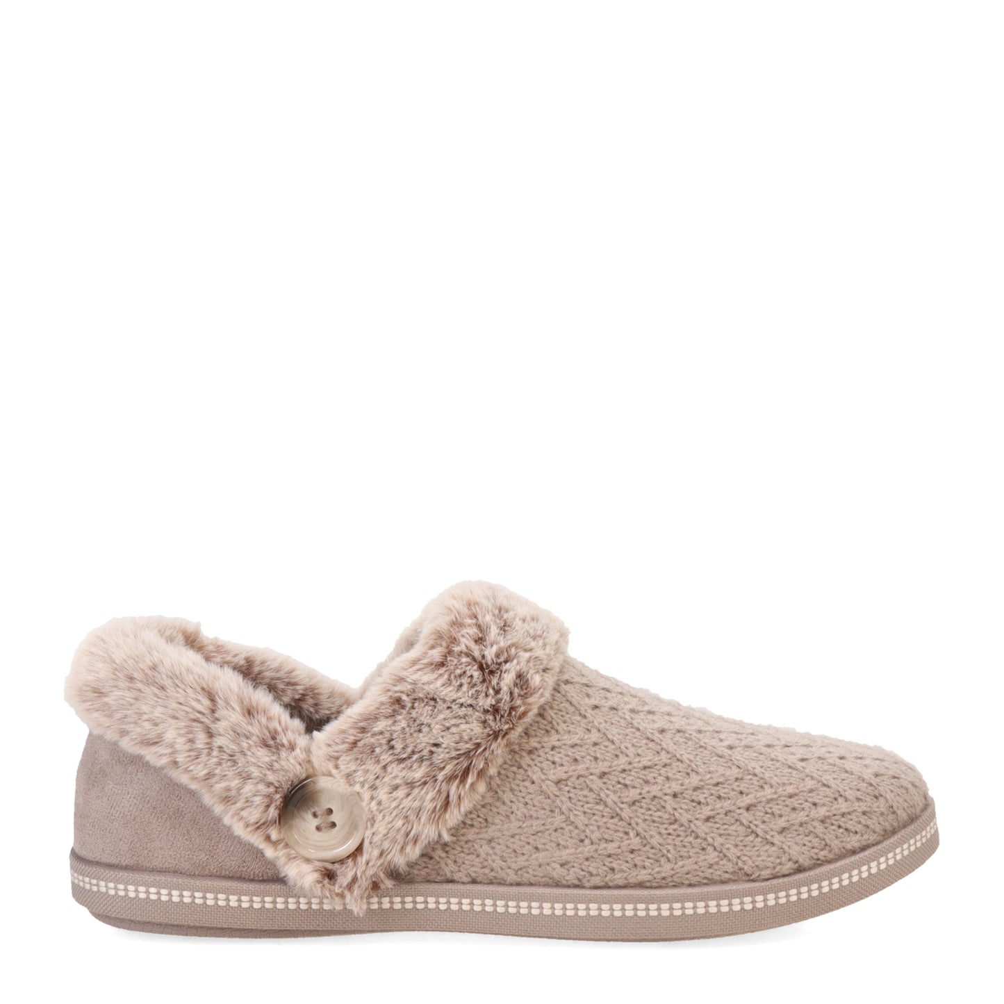 Peltz Shoes  Women’s Skechers Cozy Campfire - Girls Night In Slipper Taupe 167684-TPE