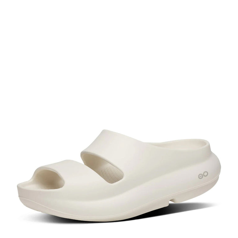 thumbnail image 2 of OOFOS Women's OOyea Slide Sandal – Leather Upper, Colorful, All Sizes, Ships Free 2 of 6