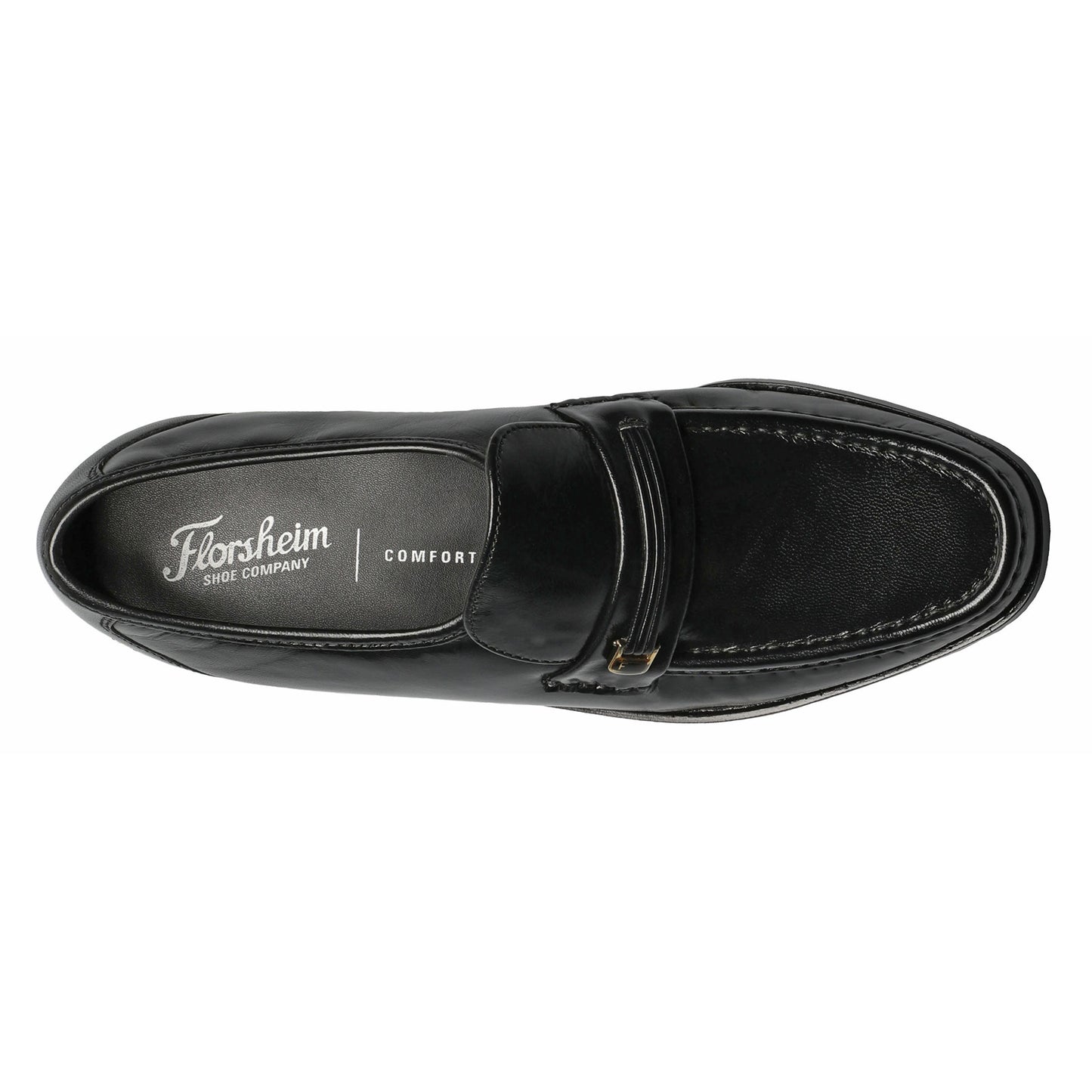 Peltz Shoes  Men's Florsheim Riva Poly Slip-On BLACK 17088-01