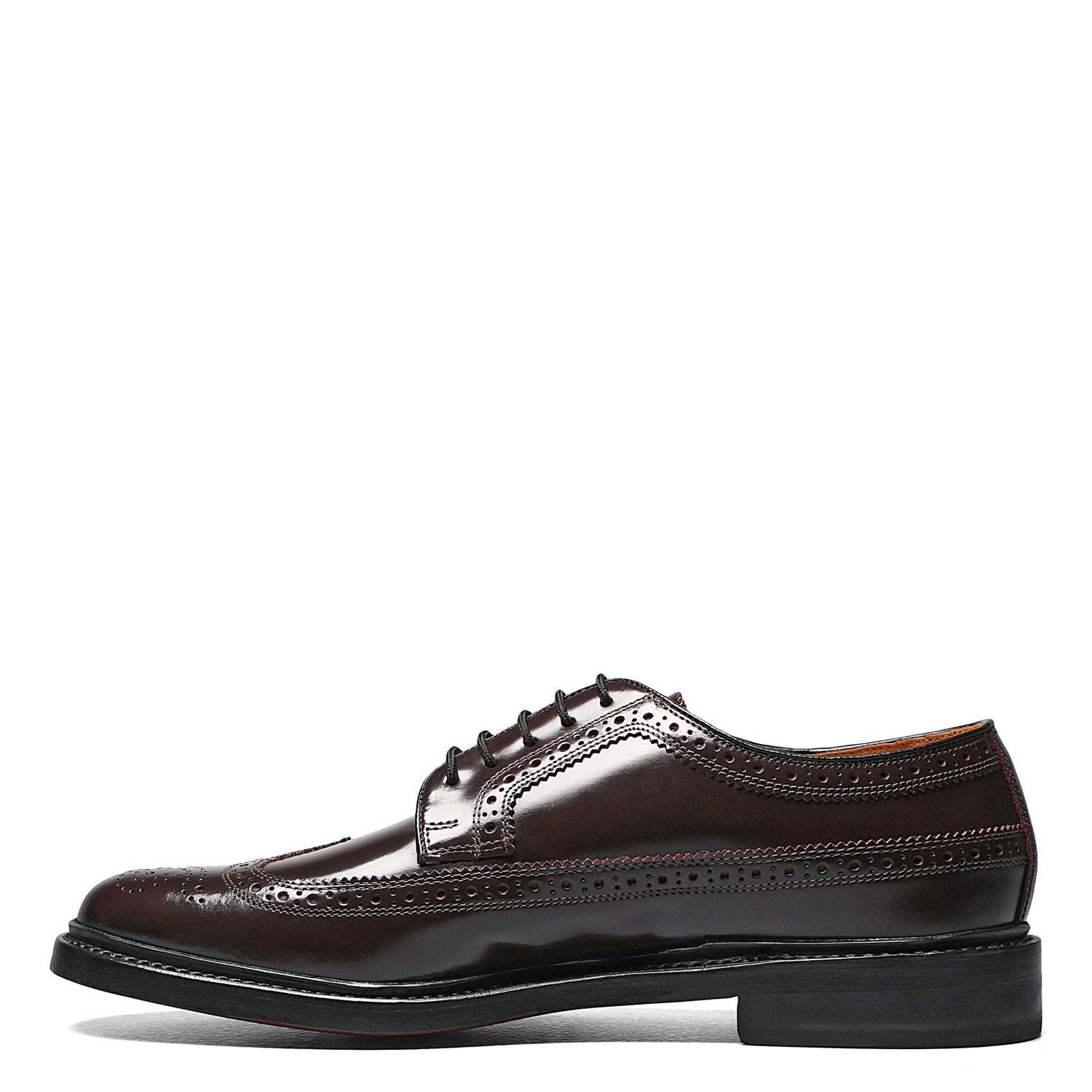 Peltz Shoes  Men's Florsheim Kenmoor Wingtip Oxford BURGUNDY 17109-05