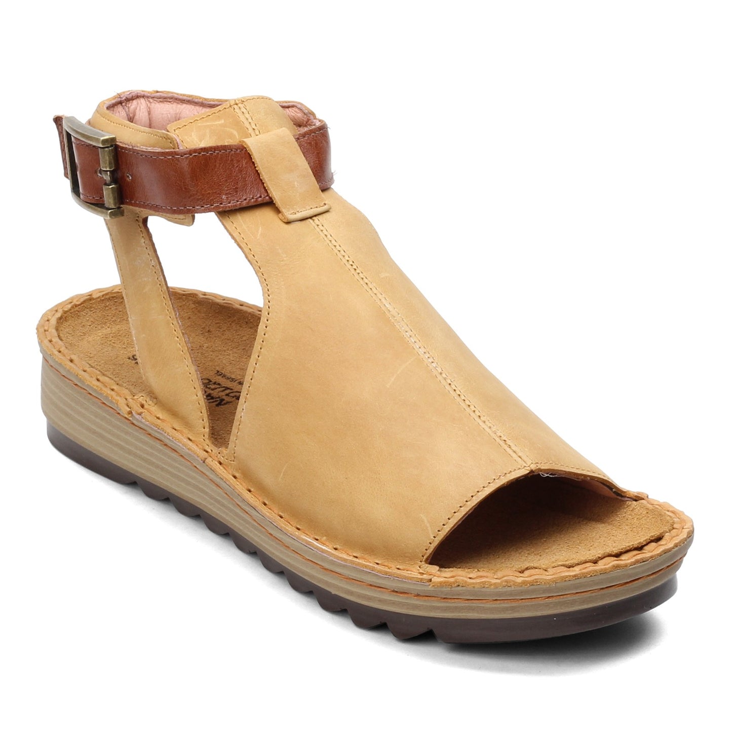 Peltz Shoes  Women's Naot Verbena Sandal BROWN 17115-SIA