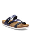 Peltz Shoes  Women's ara Felipa Sandal BLUE METALLIC 17703-02