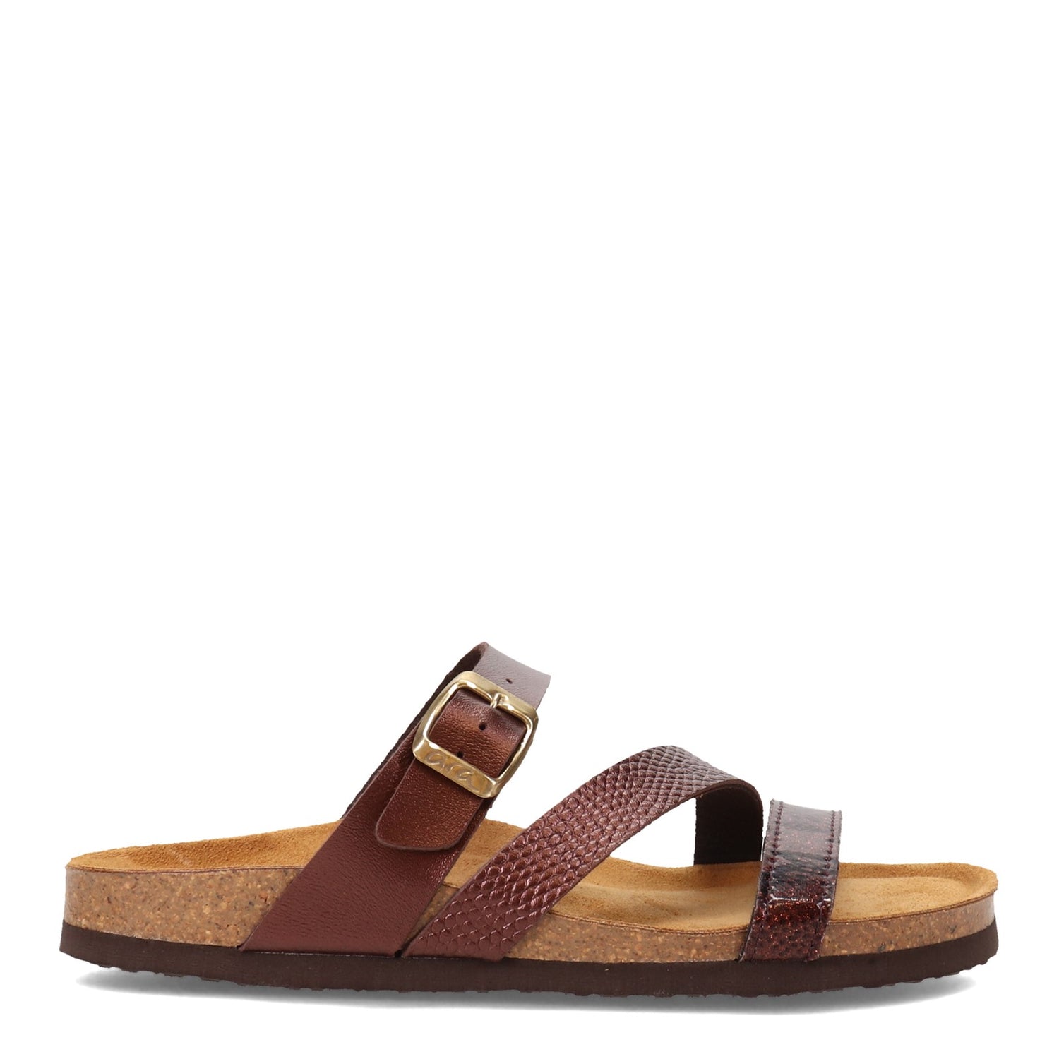 Peltz Shoes  Women's ara Felipa Sandal BRONZE BROWN 17703-13