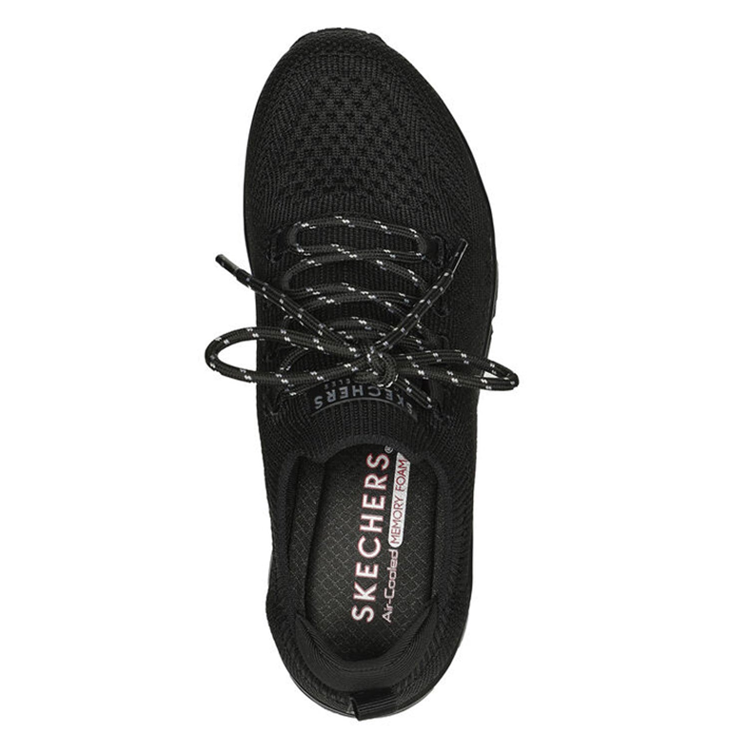 Peltz Shoes  Women's Skechers Street Uno - Everywear Sneaker Black 177102-BBK
