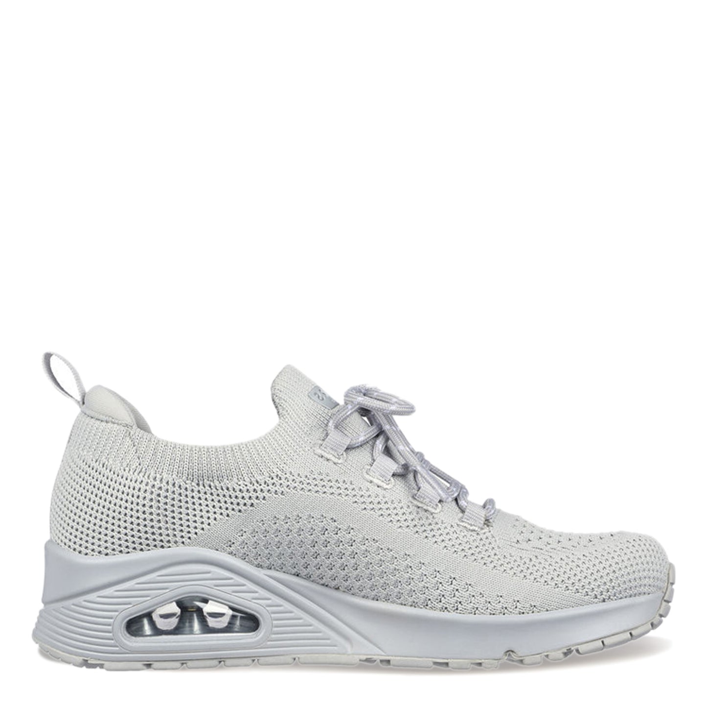 Peltz Shoes  Women's Skechers Street Uno - Everywear Sneaker Grey 177102-GRY