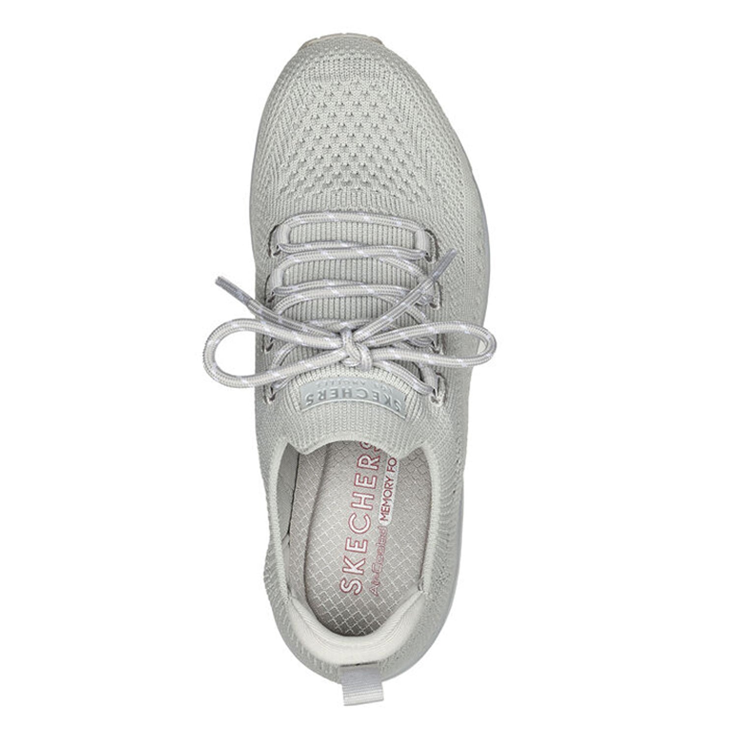 Peltz Shoes  Women's Skechers Street Uno - Everywear Sneaker Grey 177102-GRY