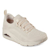 Peltz Shoes  Women's Skechers Street Uno - Everywear Sneaker Off White 177102-OFWT