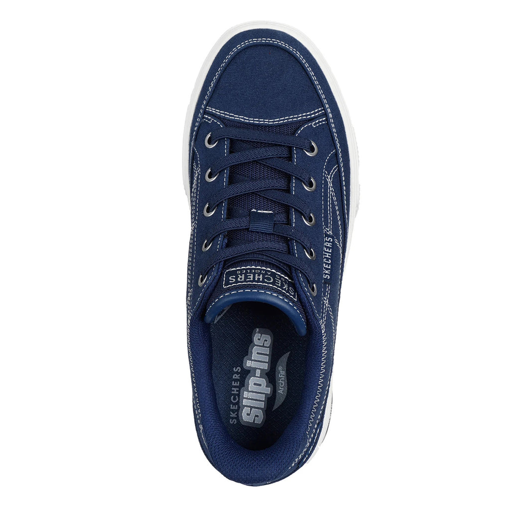 Women's Skechers Slip-ins: Arch Fit Arcade - See Ya There Sneaker NAVY 177197-NVY