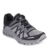 Peltz Shoes  Women's Skechers Glide-Step Breeze Hiking Shoe GREY BLACK 180152-GYBK