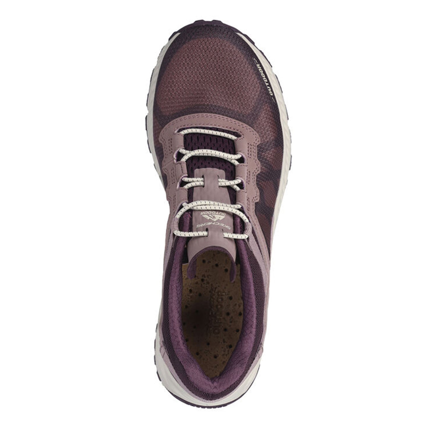Peltz Shoes  Women's Skechers Glide-Step Breeze Hiking Shoe MAUVE 180152-MVE