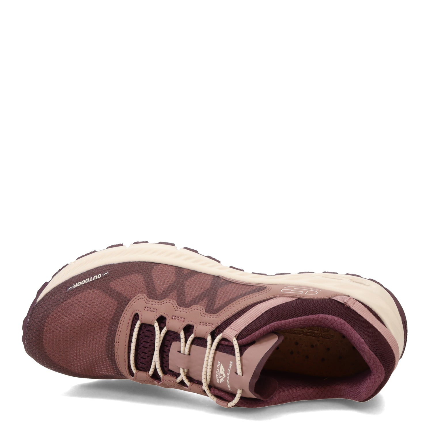 Peltz Shoes  Women's Skechers Glide-Step Breeze Hiking Shoe MAUVE 180152-MVE