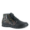 Peltz Shoes  Women's Naot Polaris Sneaker Soft Black/Floral 18022-NVV