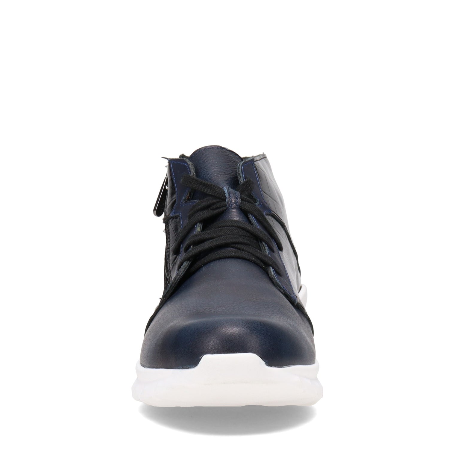 Peltz Shoes  Women's Naot Polaris Sneaker Soft Ink/Black 18022-PEW
