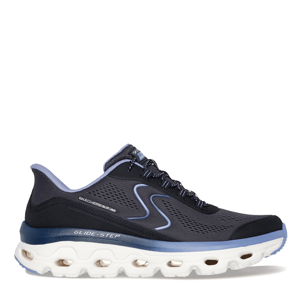 Women's Skechers Slip-ins: Glide-Step Sole Walking Shoe BLACK 180272-BKBL