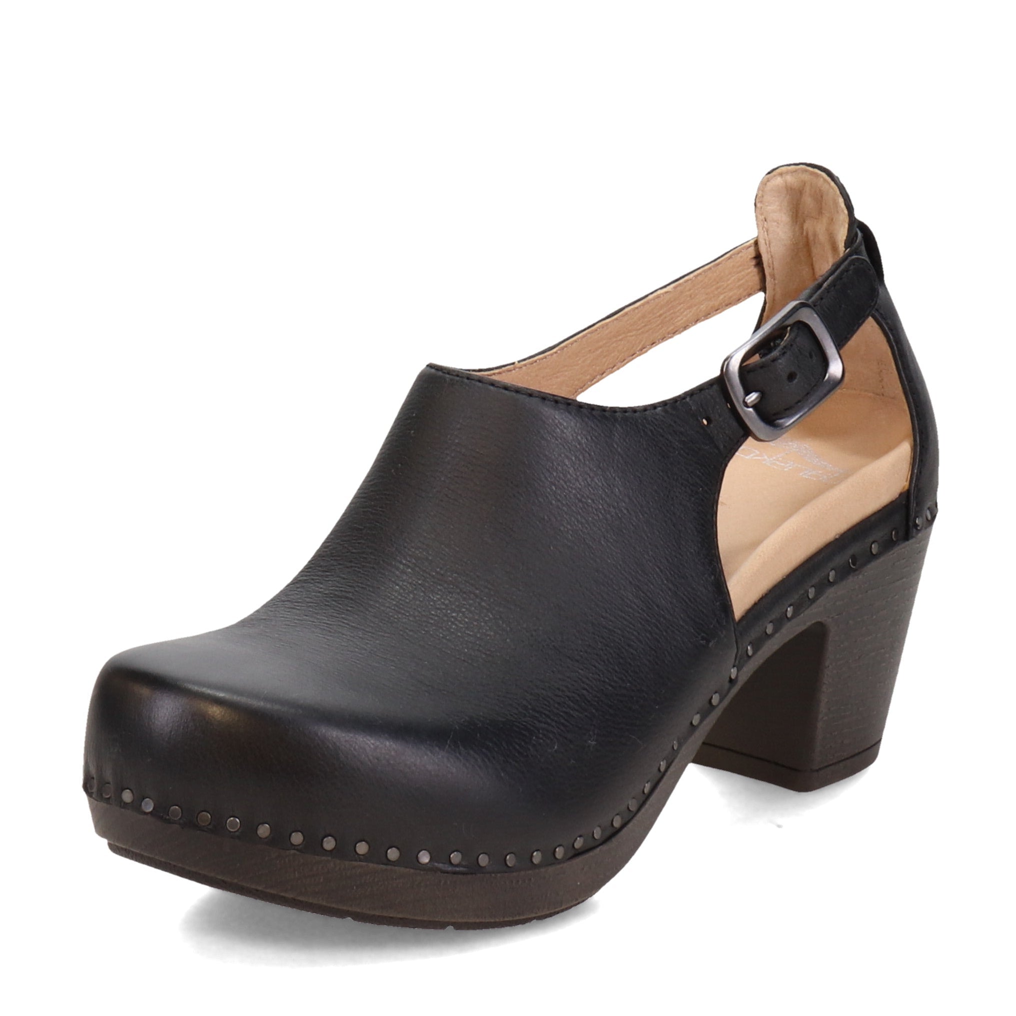 Women’s Black Leather Clogs- Dansko Dansko Professional Black Patent Women main image 2