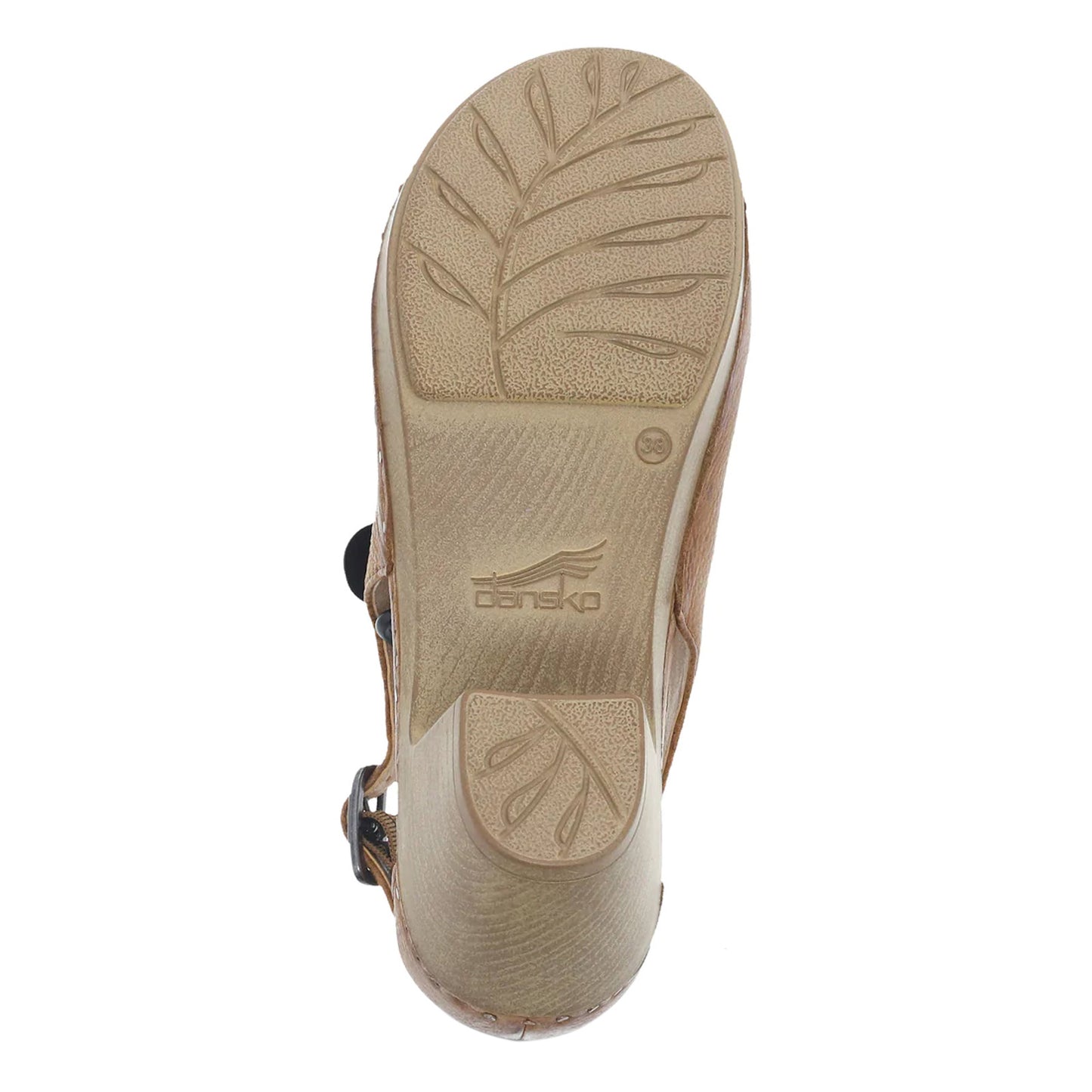 Peltz Shoes  Women's Dansko Sassy Clog Tan 1831-371500