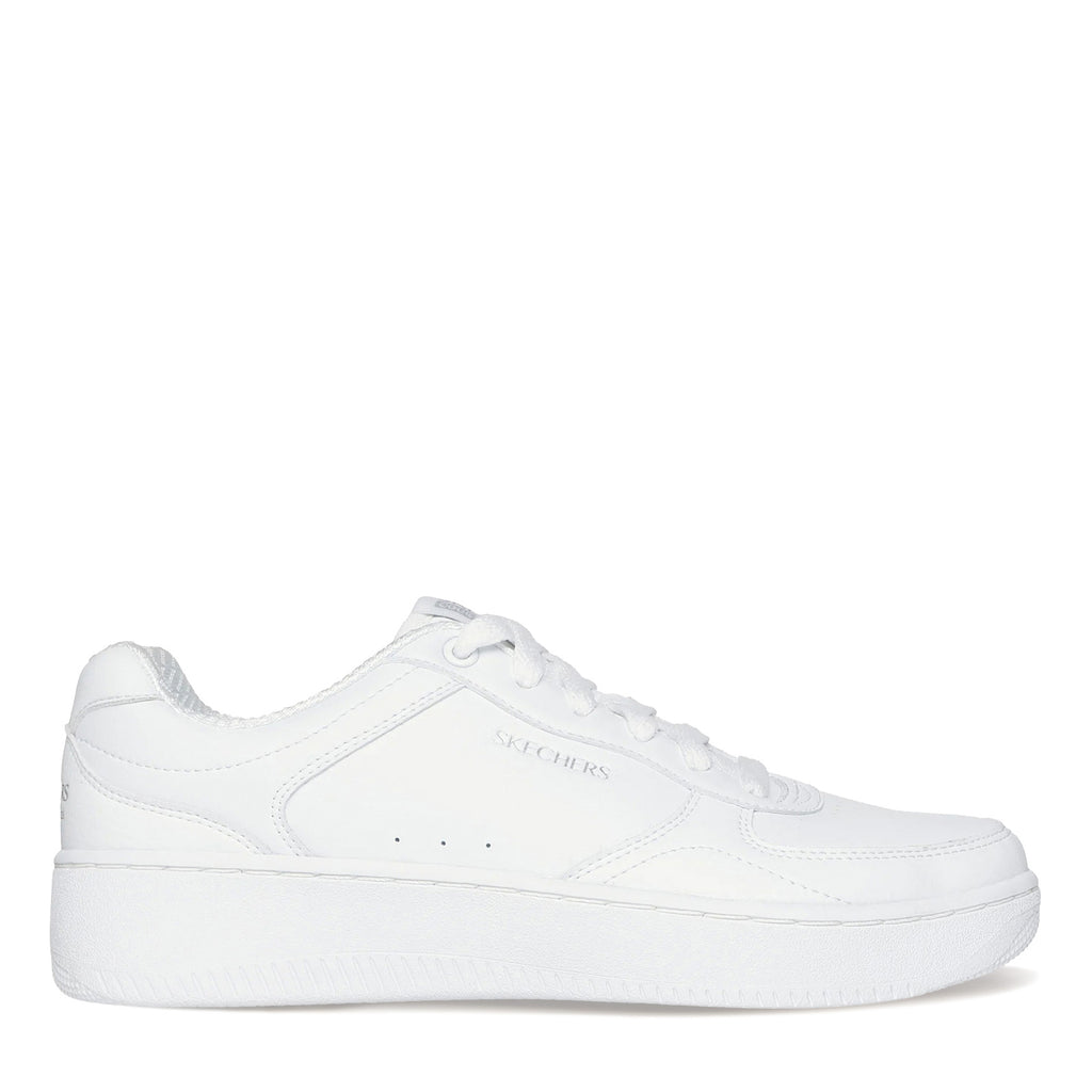 Women's Skechers Sport Court 2.0 - Core Essential Sneaker - Wide Width WHITE 185160W-WHT