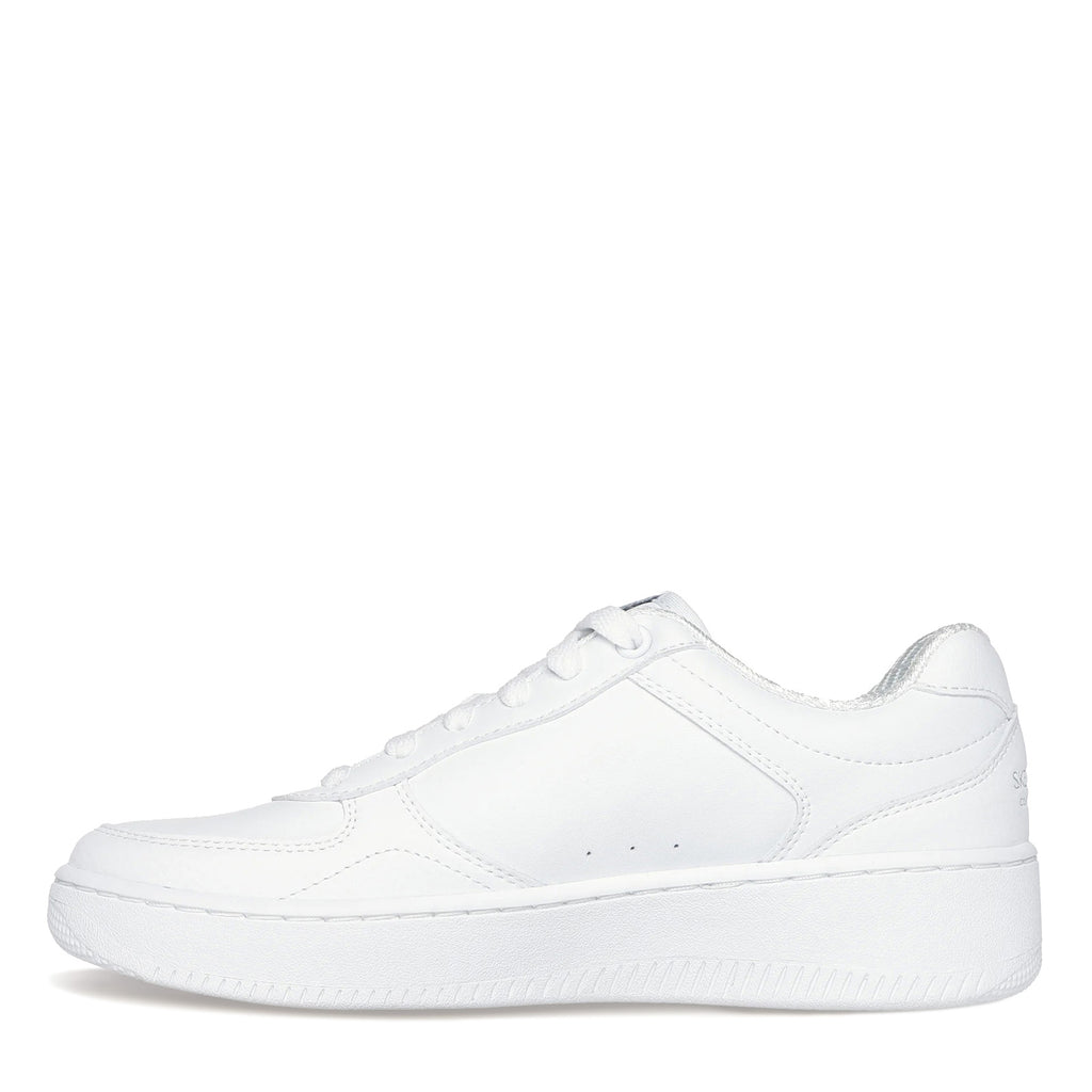 Women's Skechers Sport Court 2.0 - Core Essential Sneaker - Wide Width WHITE 185160W-WHT