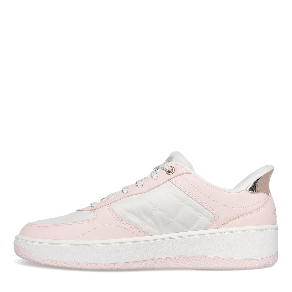 Women's Skechers Slip-ins: Sport Court 2.0 - Daily Journey Sneaker OFF WHITE / PINK 185166-OFPK