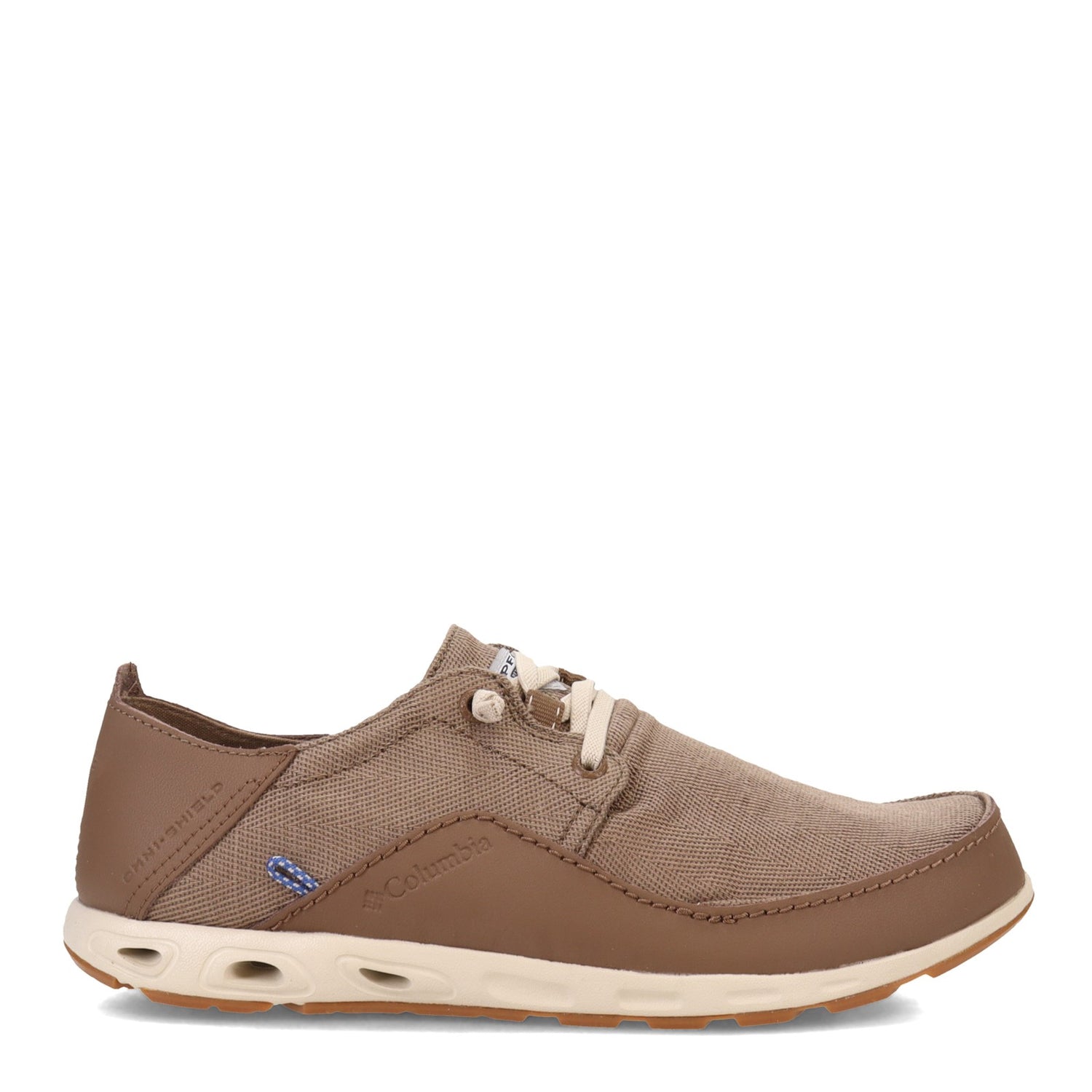 Peltz Shoes  Men's Columbia Bahama Vent Loco Relaxed Fishing Shoe - Wide Width Truffle 1889602-211
