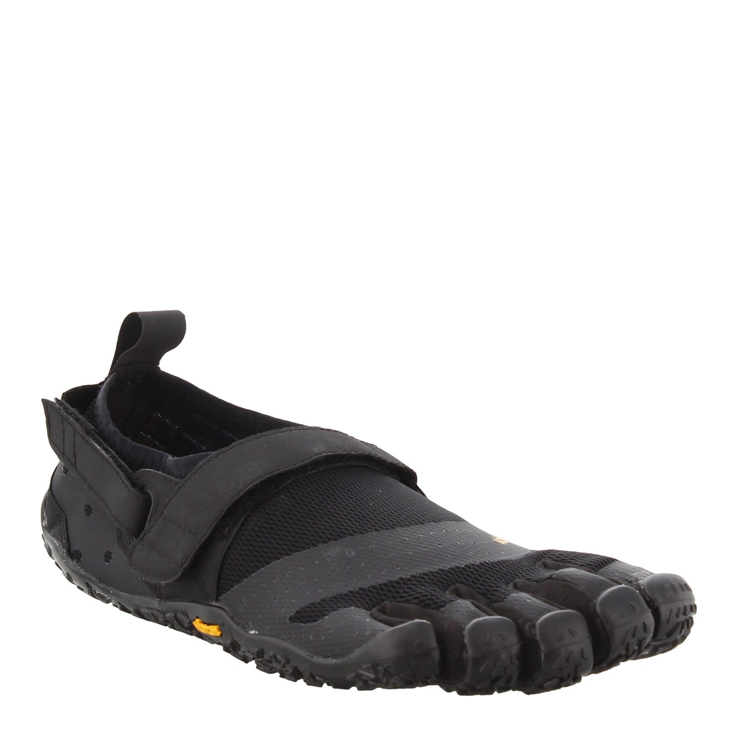 Peltz Shoes  Men's Vibram Five Fingers V-Aqua Water Shoe BLACK 18M7301