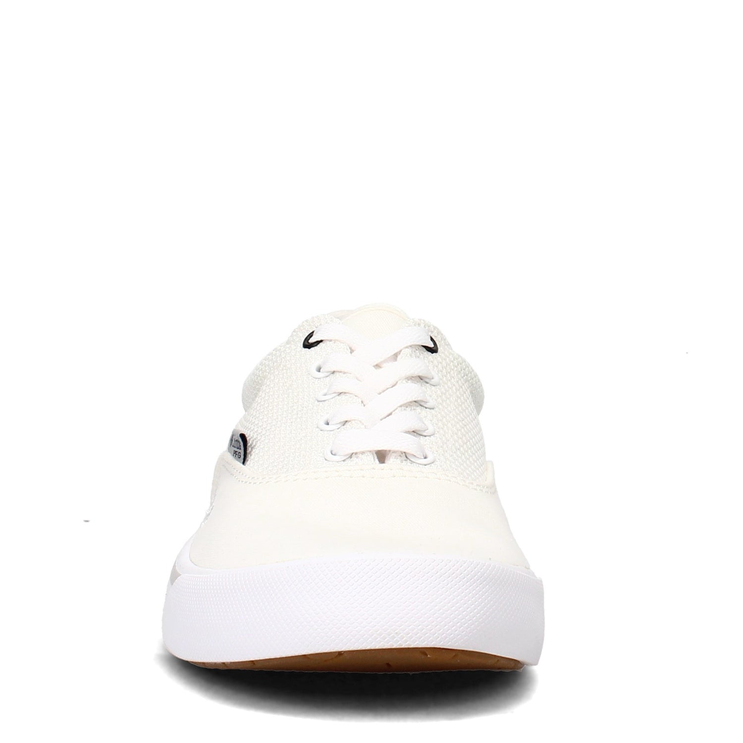Peltz Shoes  Men's Columbia Slack Tide PFG Sneaker WHITE BLACK MULTI 1939961-100