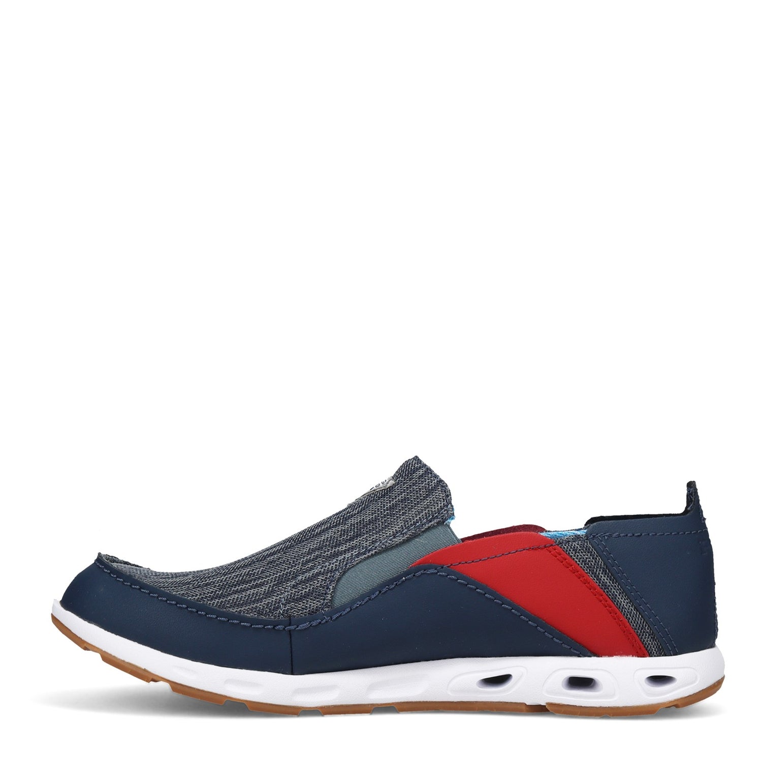 Peltz Shoes  Men's Columbia Bahama Vent Hightide PFG Slip-On - Wide Width MERCURY 1940042-408