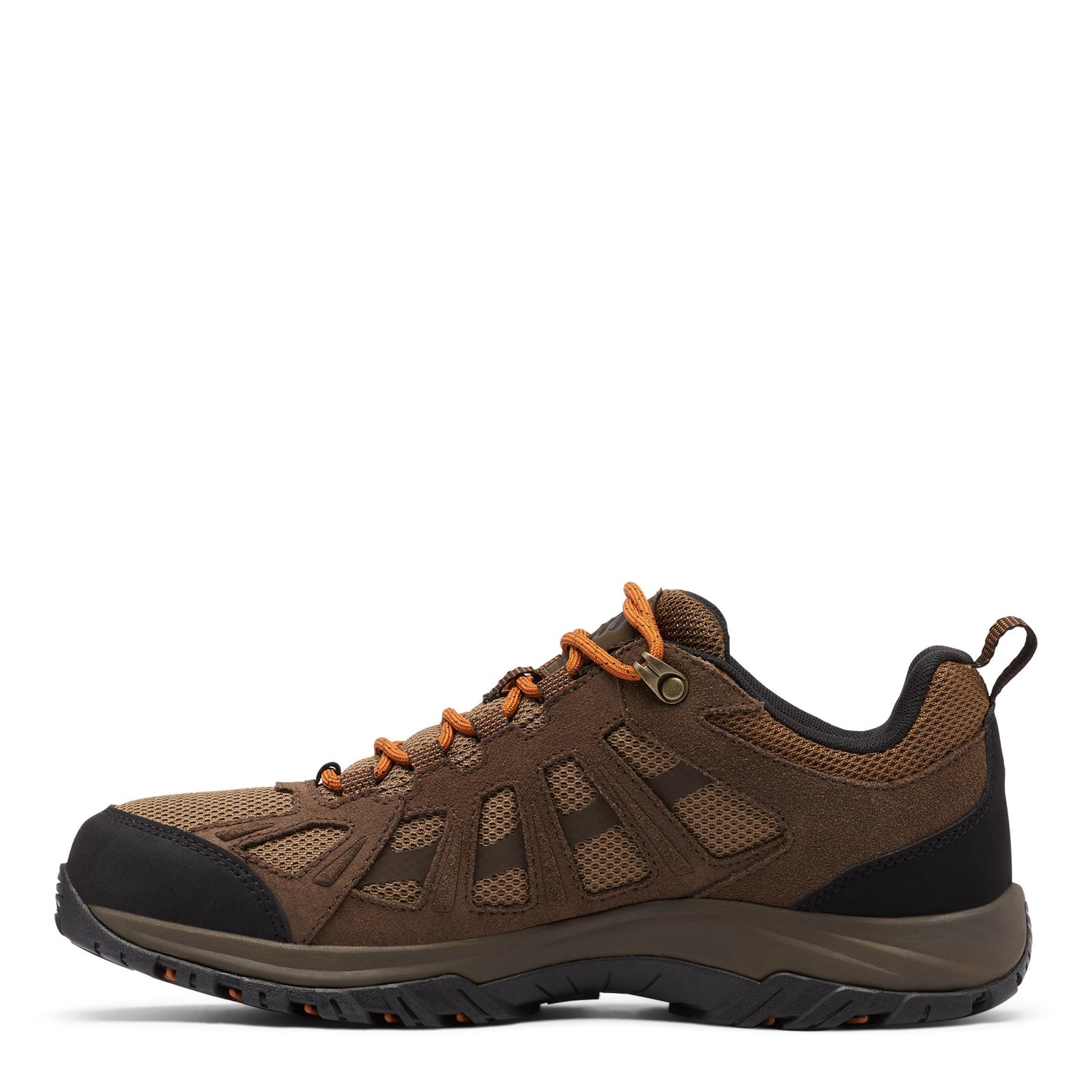 Peltz Shoes  Men's Columbia Redmond III Waterproof Hiking Shoe BROWN 1940601-269