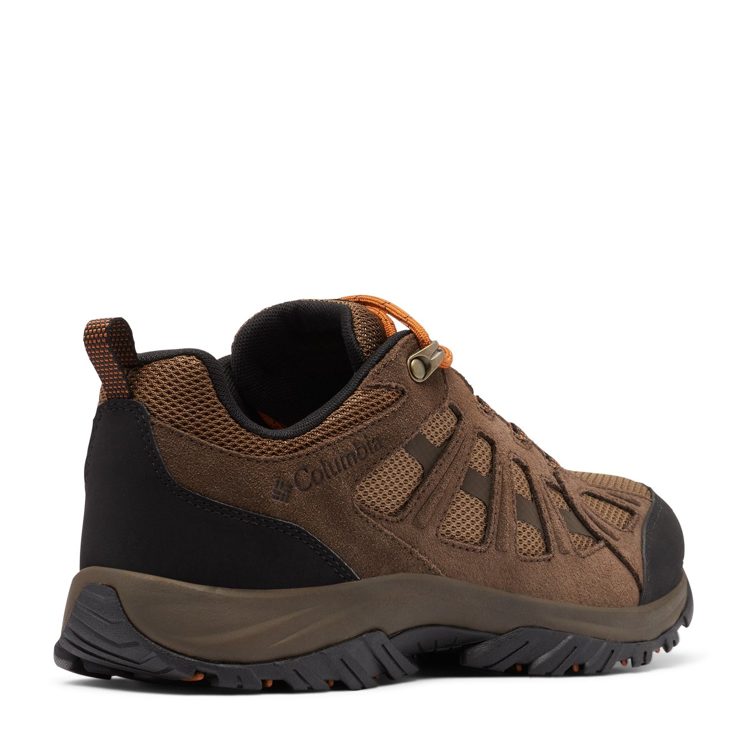 Peltz Shoes  Men's Columbia Redmond III Waterproof Hiking Shoe BROWN 1940601-269