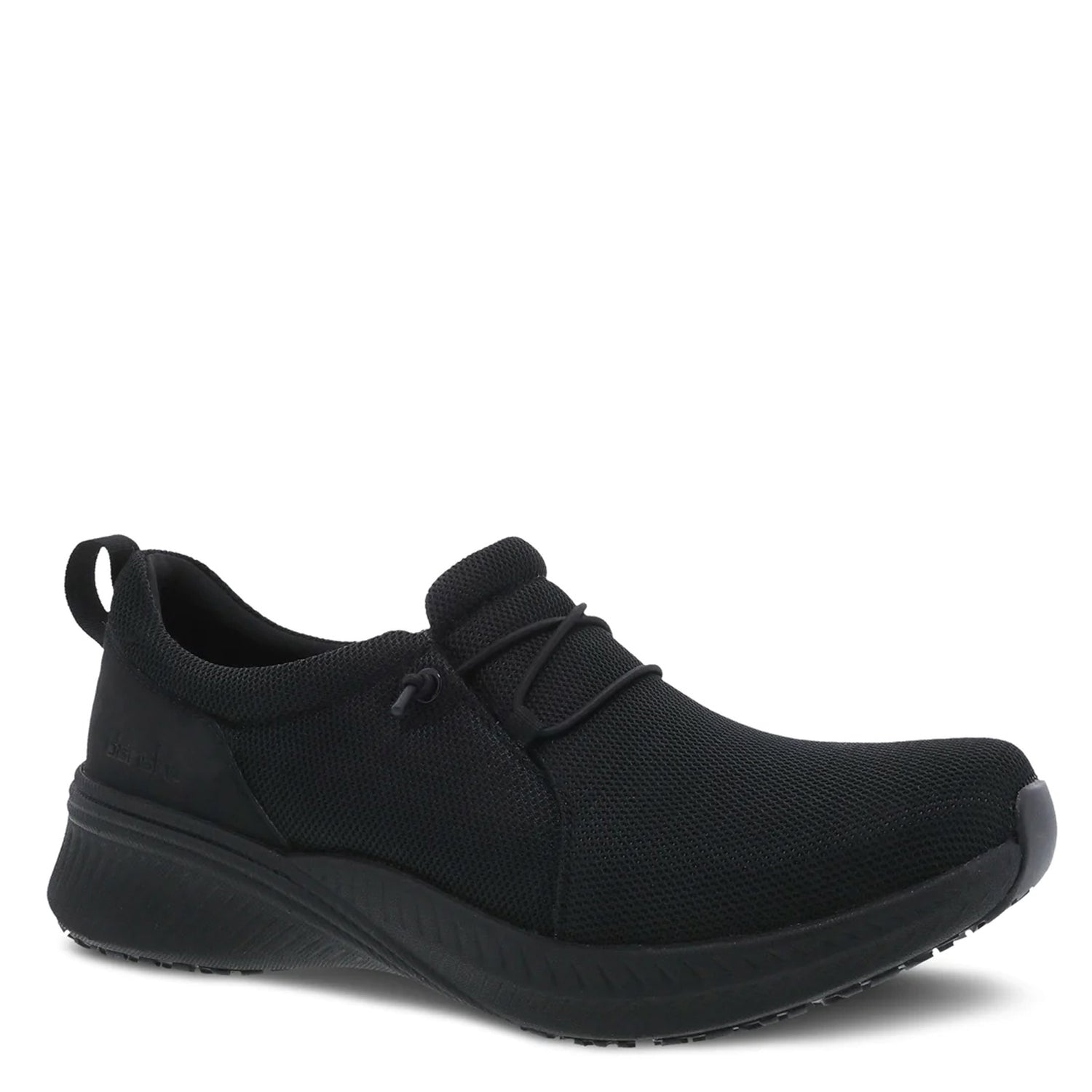 Peltz Shoes  Women's Dansko Marlee Non-Slip Sneaker Black Mesh 1945-470202
