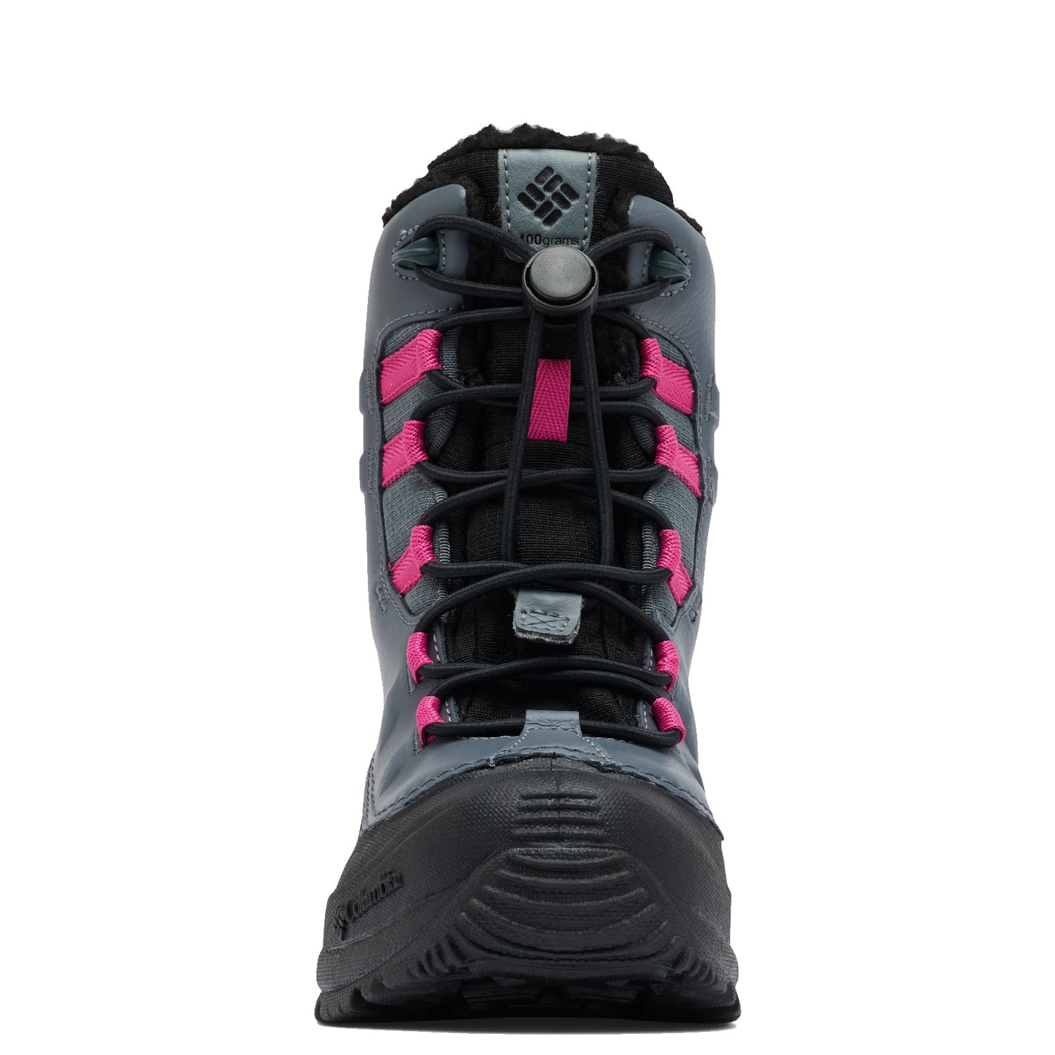 Peltz Shoes  Kid's Columbia Bugaboot Celsius Boot - Little Kid & Big Kid GREY PINK 1945701-054