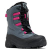 Peltz Shoes  Kid's Columbia Bugaboot Celsius Boot - Little Kid & Big Kid GREY PINK 1945701-054