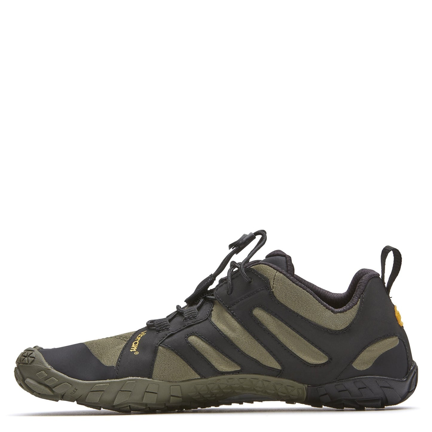 Peltz Shoes  Men's Vibram FiveFingers V-Trail 2.0 Running Shoe KHAKI 19M7602